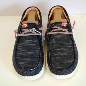 COPY - Hey Dude Wendy Funk Jersey in Black size W10, NWT